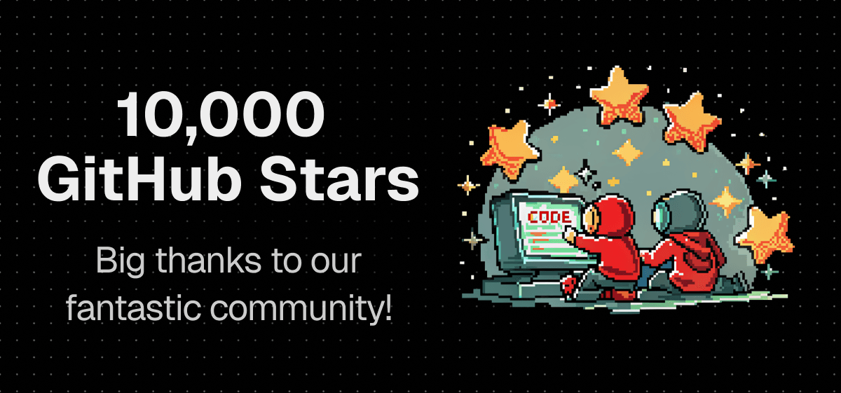 10,000 GitHub Stars